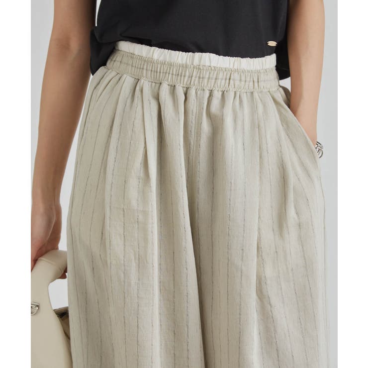 ダブルウエストシアーイージーパンツ | RANAN | 詳細画像11 