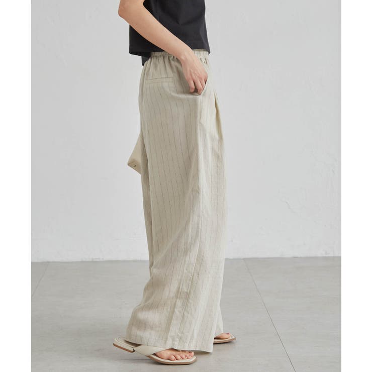 ダブルウエストシアーイージーパンツ | RANAN | 詳細画像7 