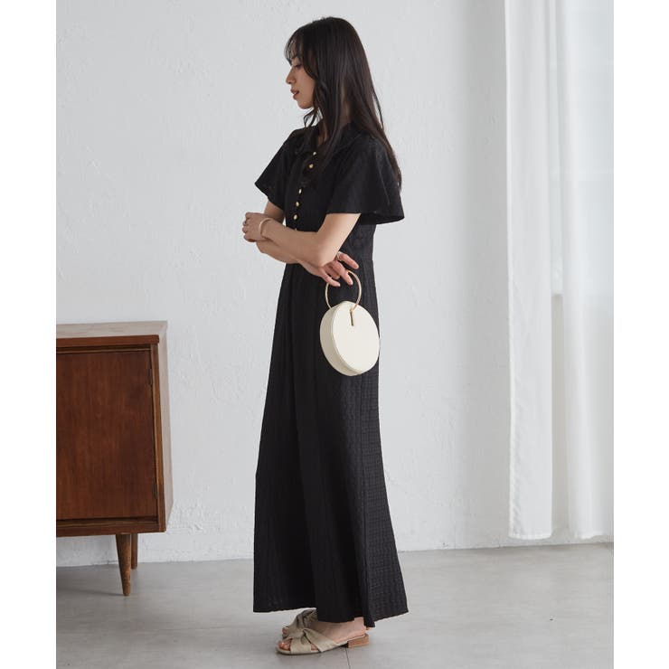 フレアスリーブマーメードポロワンピース | RANAN | 詳細画像15 