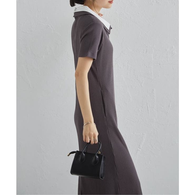 ダブルカラーリブワンピース | RANAN | 詳細画像15 