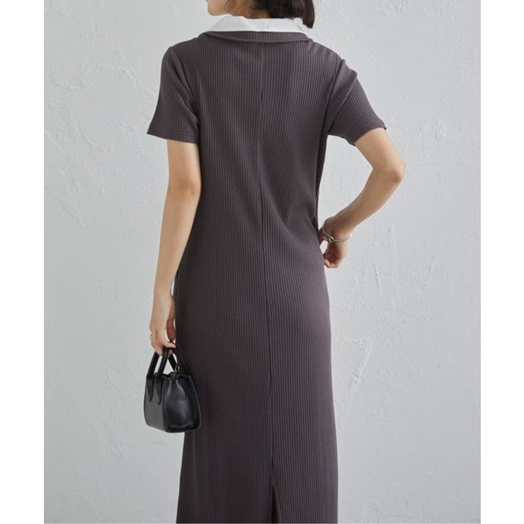 ダブルカラーリブワンピース | RANAN | 詳細画像16 