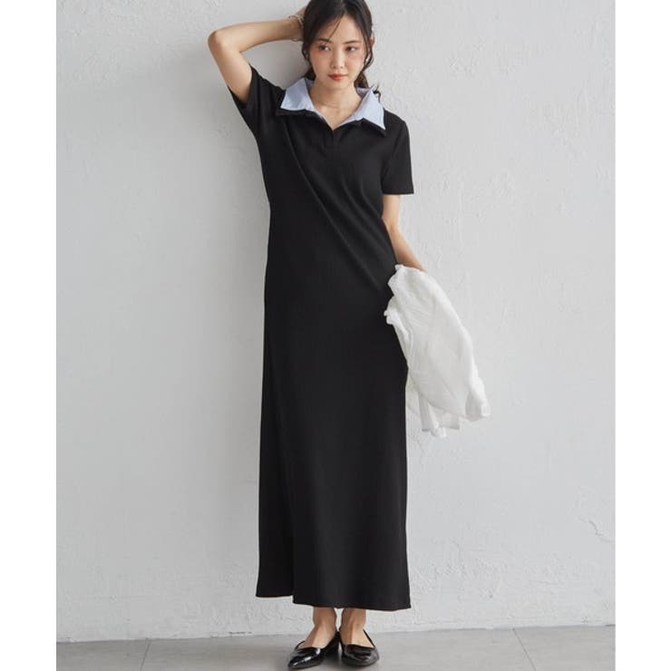 ダブルカラーリブワンピース | RANAN | 詳細画像29 