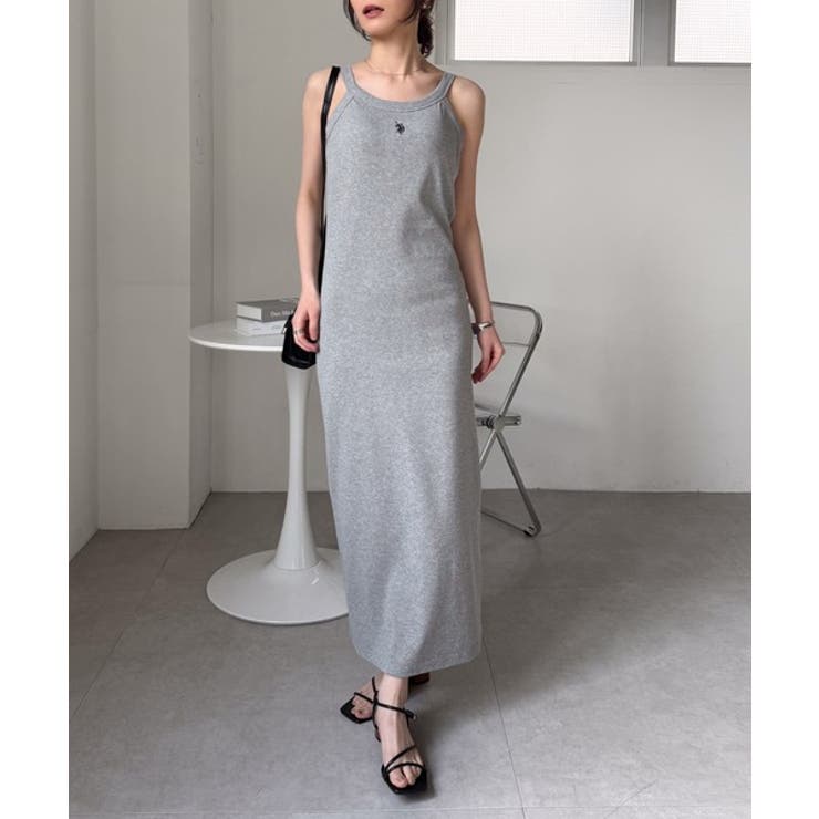 ＜U.S.POLO ASSN.＞カップ付アメスリリブワンピース | RANAN | 詳細画像12 