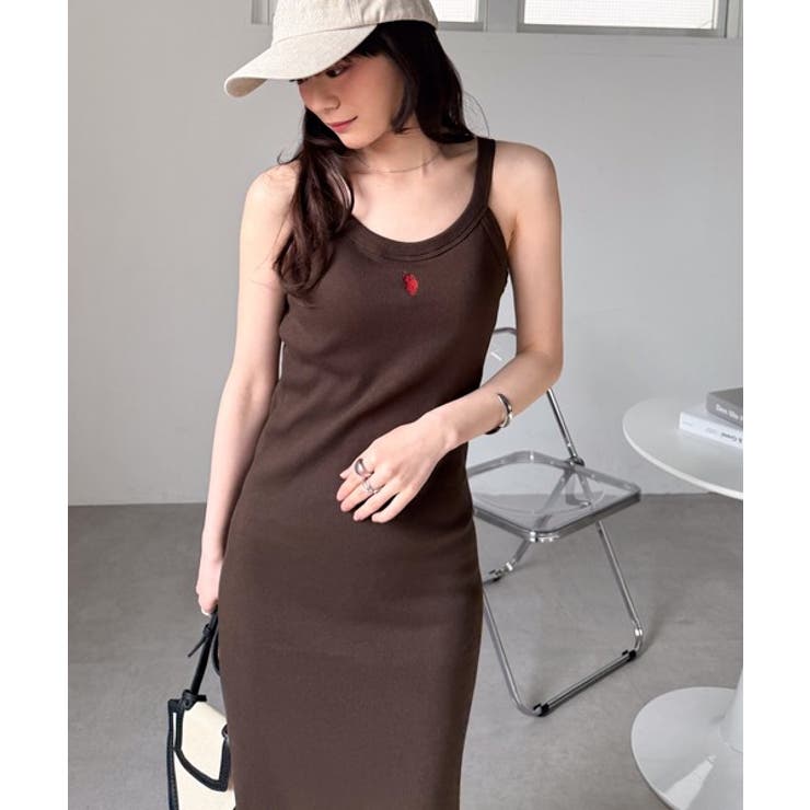 ＜U.S.POLO ASSN.＞カップ付アメスリリブワンピース | RANAN | 詳細画像19 
