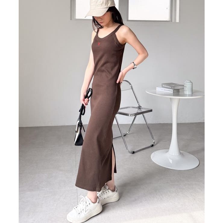 ＜U.S.POLO ASSN.＞カップ付アメスリリブワンピース | RANAN | 詳細画像21 