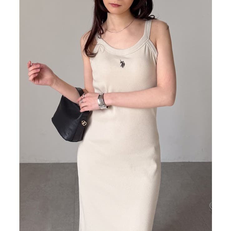 ＜U.S.POLO ASSN.＞カップ付アメスリリブワンピース | RANAN | 詳細画像27 