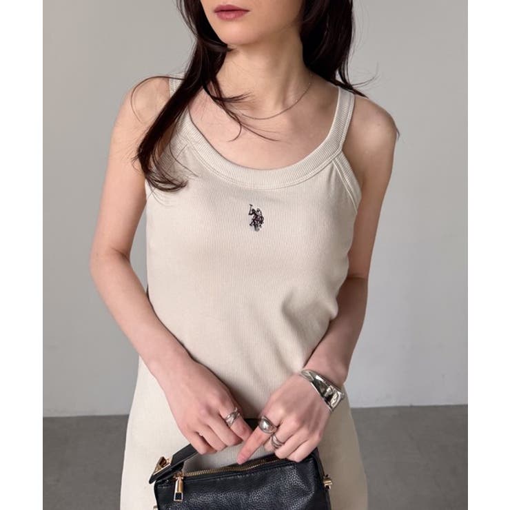 ＜U.S.POLO ASSN.＞カップ付アメスリリブワンピース | RANAN | 詳細画像28 