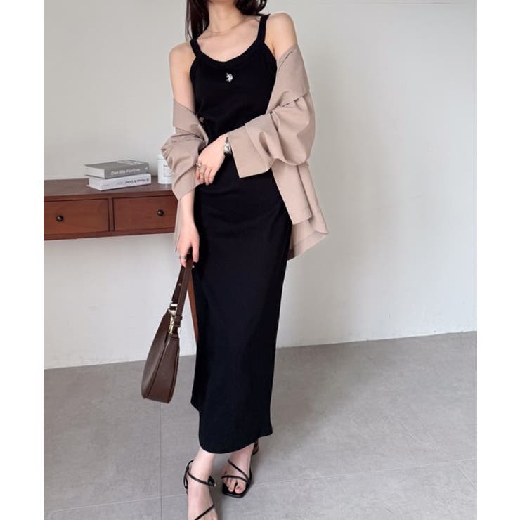 ＜U.S.POLO ASSN.＞カップ付アメスリリブワンピース | RANAN | 詳細画像3 