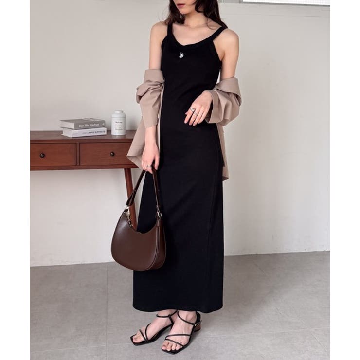 ＜U.S.POLO ASSN.＞カップ付アメスリリブワンピース | RANAN | 詳細画像5 