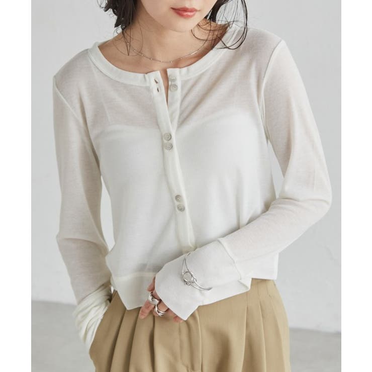 シアーリブカーディガン | RANAN | 詳細画像19 