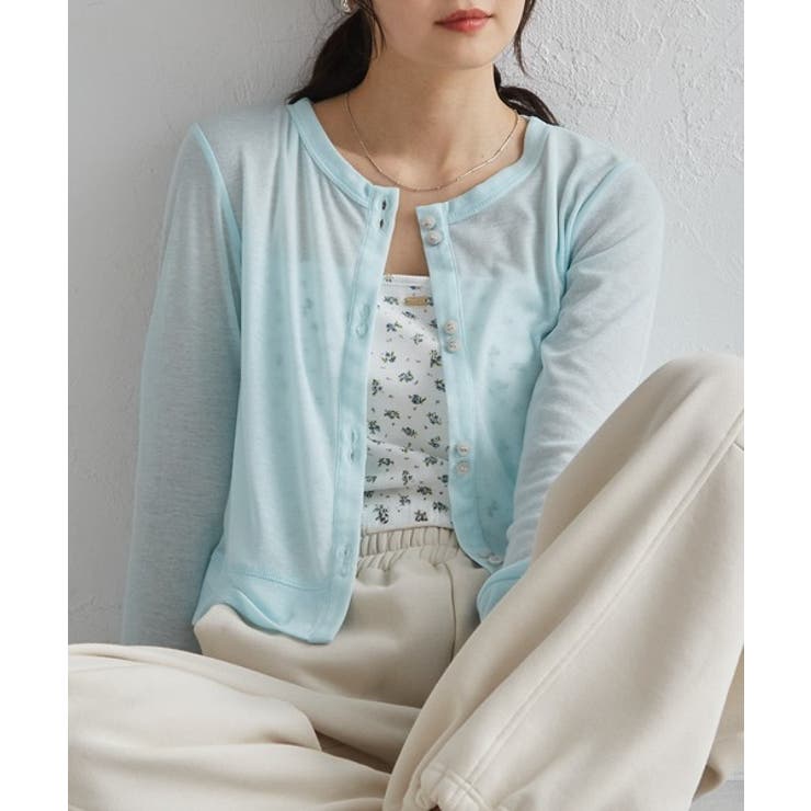 シアーリブカーディガン | RANAN | 詳細画像2 