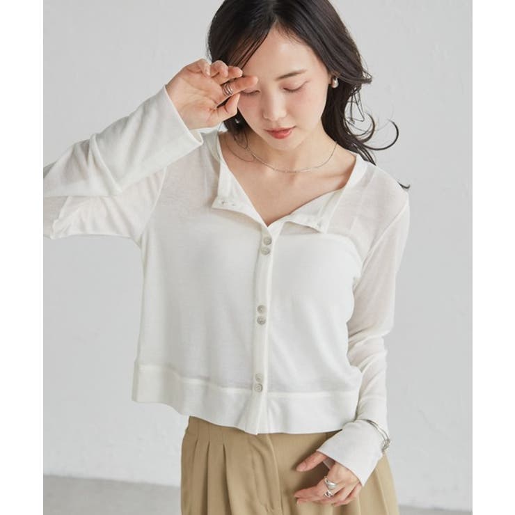 シアーリブカーディガン | RANAN | 詳細画像20 