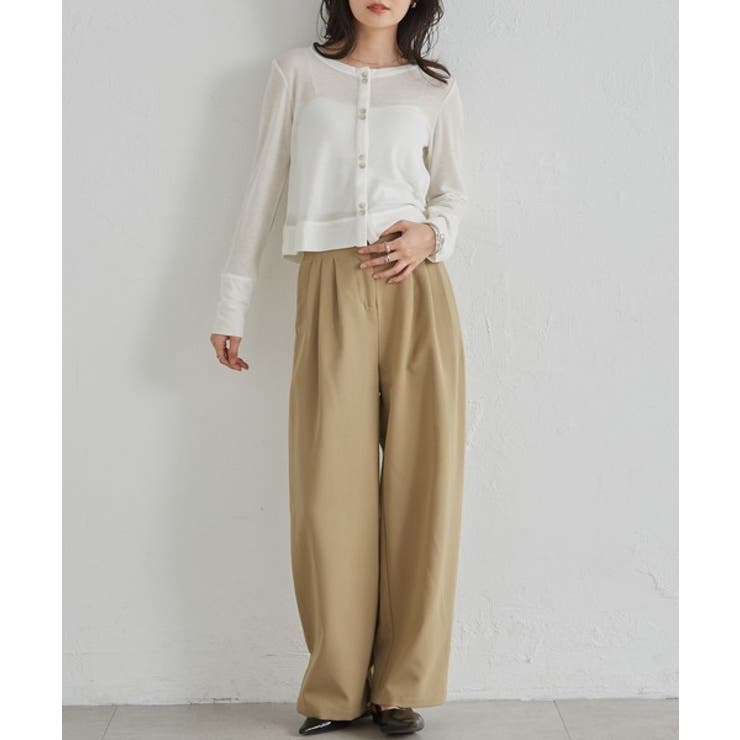 シアーリブカーディガン | RANAN | 詳細画像21 