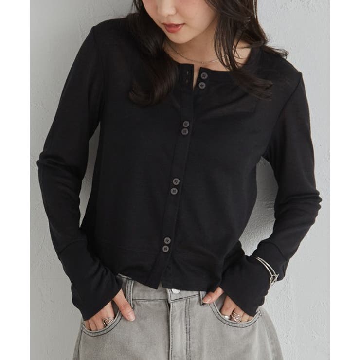 シアーリブカーディガン | RANAN | 詳細画像24 