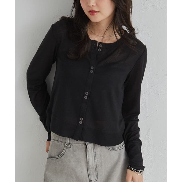 シアーリブカーディガン | RANAN | 詳細画像26 