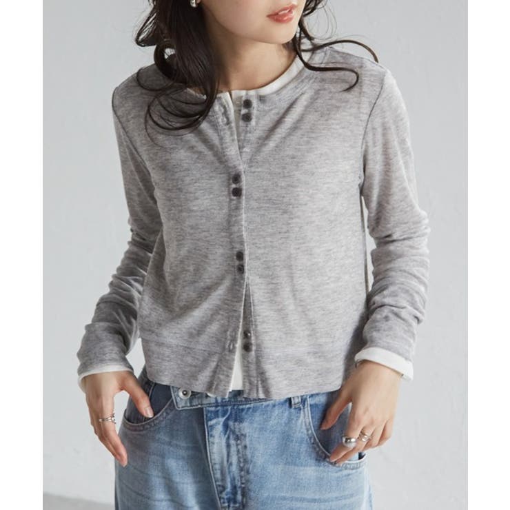 シアーリブカーディガン | RANAN | 詳細画像37 