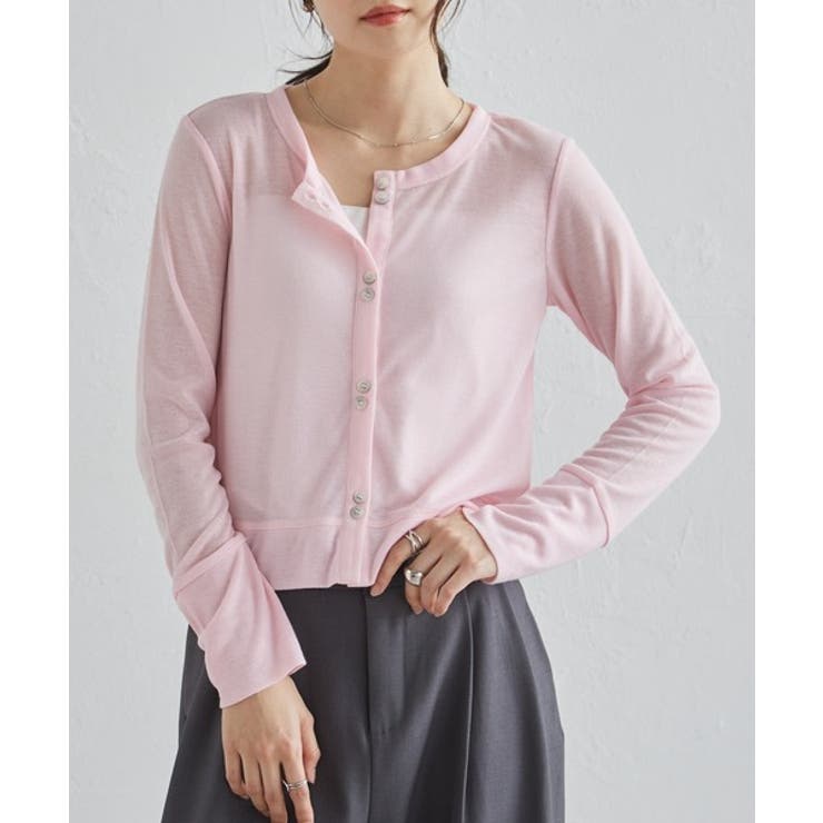 シアーリブカーディガン | RANAN | 詳細画像42 