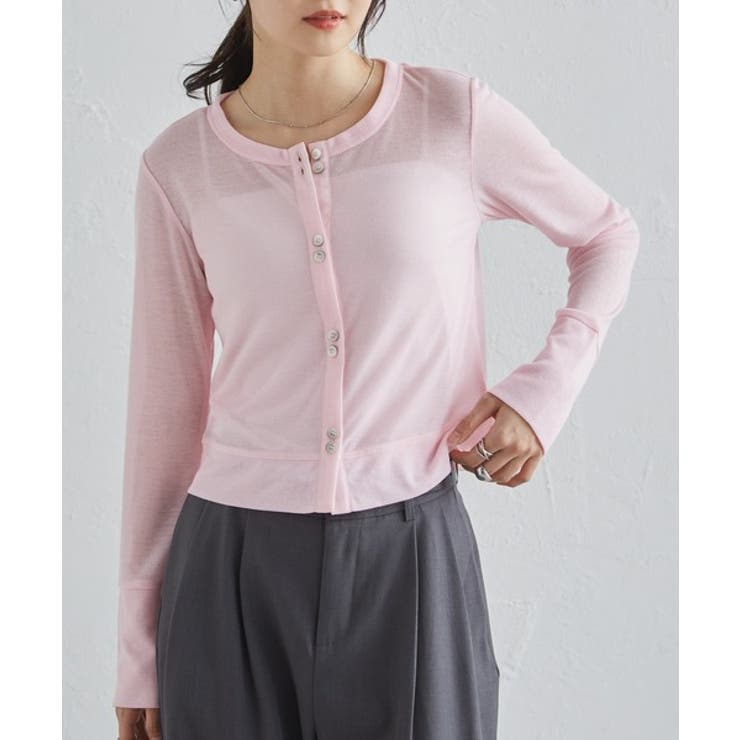 シアーリブカーディガン | RANAN | 詳細画像43 