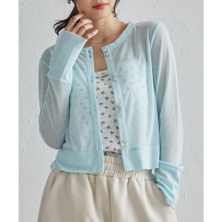 シアーリブカーディガン | RANAN | 詳細画像8 