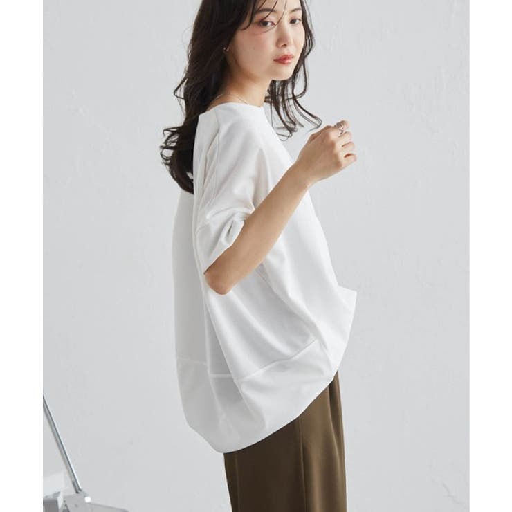 ハーフジップコクーンチュニック | RANAN | 詳細画像16 