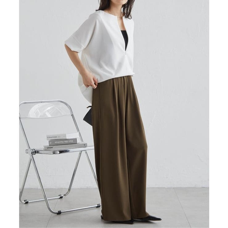 ハーフジップコクーンチュニック | RANAN | 詳細画像21 