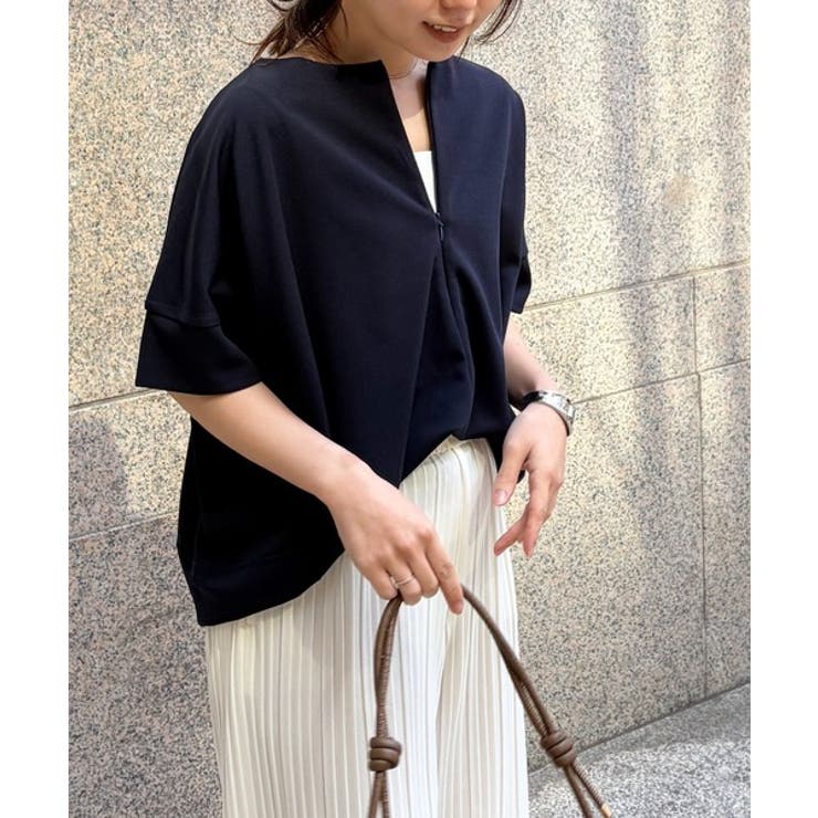 ハーフジップコクーンチュニック | RANAN | 詳細画像34 