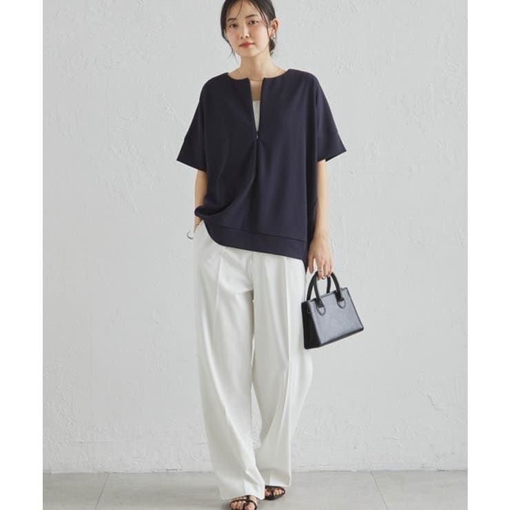 ハーフジップコクーンチュニック | RANAN | 詳細画像40 