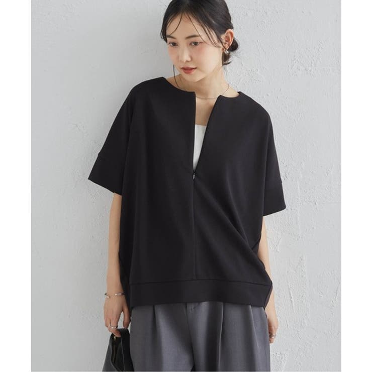 ハーフジップコクーンチュニック | RANAN | 詳細画像5 