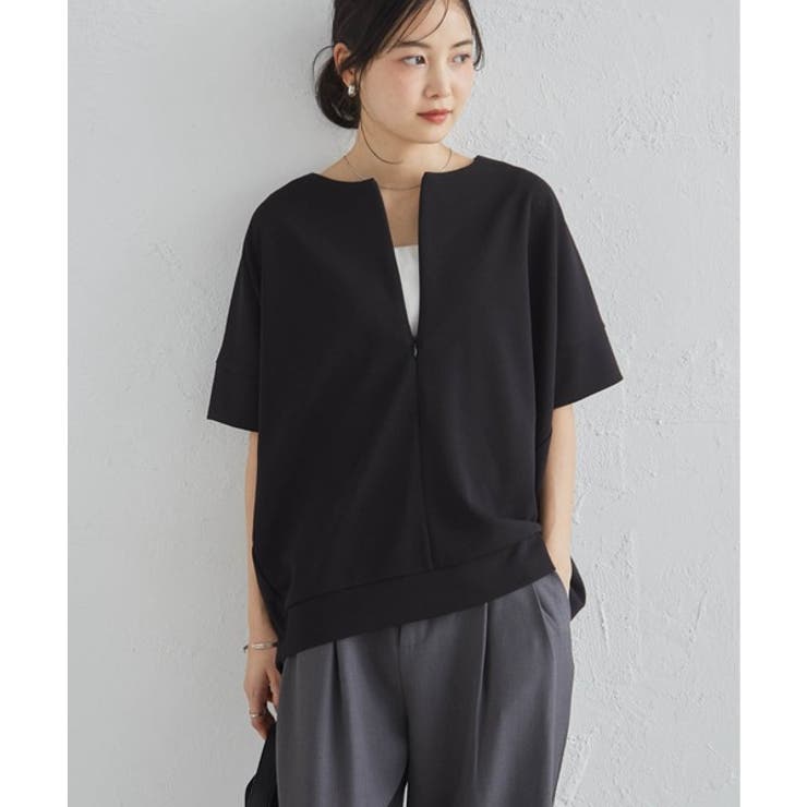 ハーフジップコクーンチュニック | RANAN | 詳細画像6 