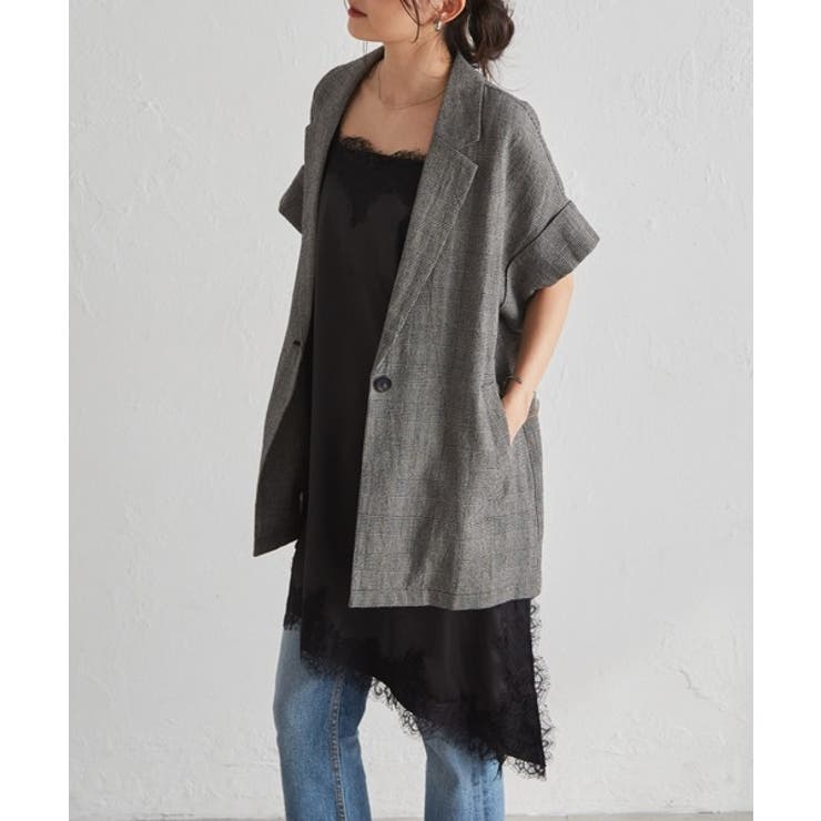 アシメレースサテンチュニック | RANAN | 詳細画像11 