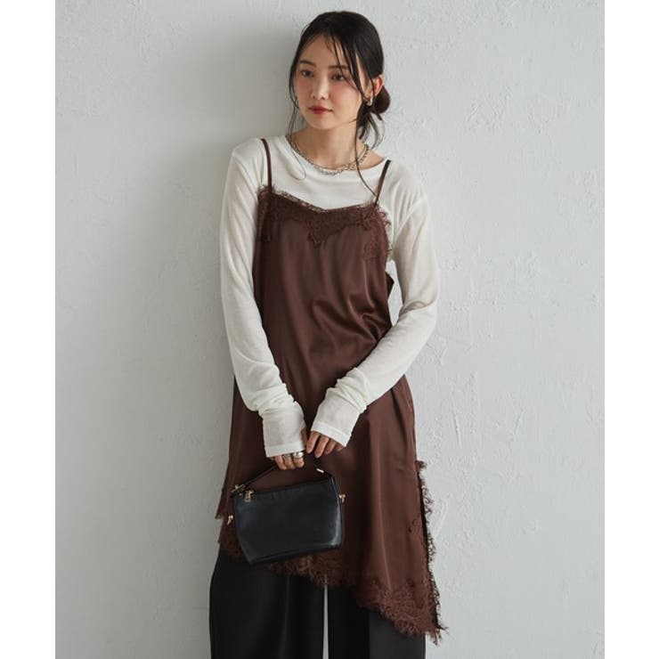 アシメレースサテンチュニック | RANAN | 詳細画像22 