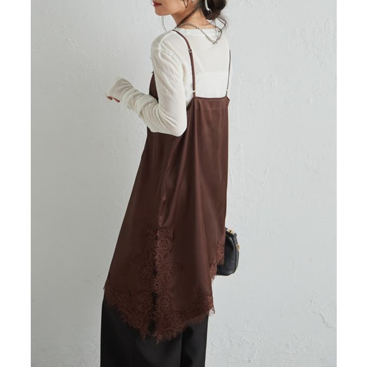 アシメレースサテンチュニック | RANAN | 詳細画像24 