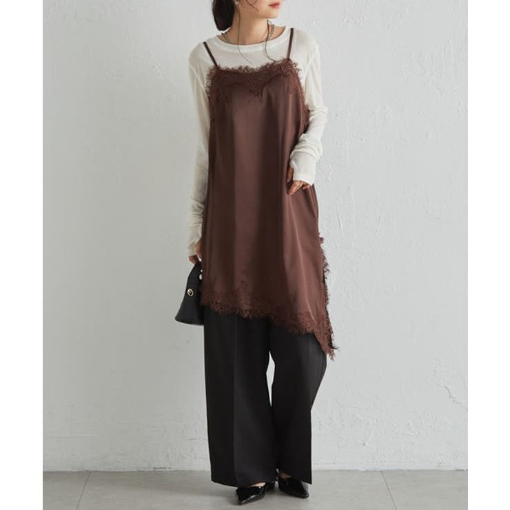 アシメレースサテンチュニック | RANAN | 詳細画像26 