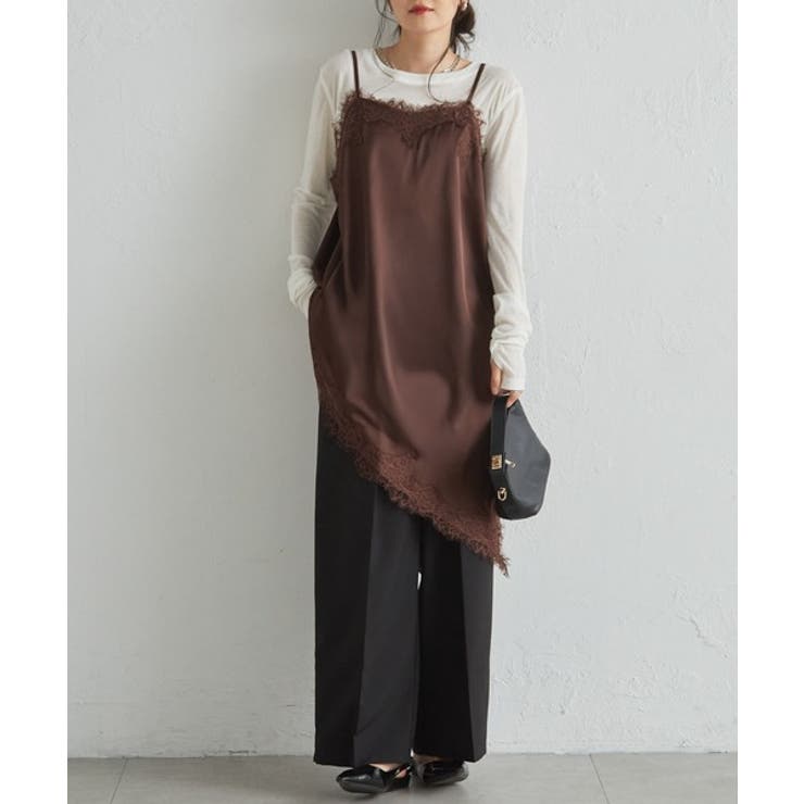 アシメレースサテンチュニック | RANAN | 詳細画像27 