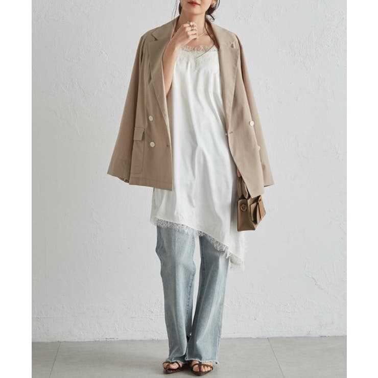 アシメレースサテンチュニック | RANAN | 詳細画像5 