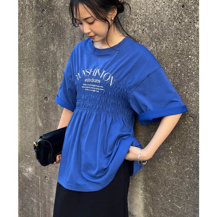 多機能シャーリングプリントTシャツ | RANAN | 詳細画像27 