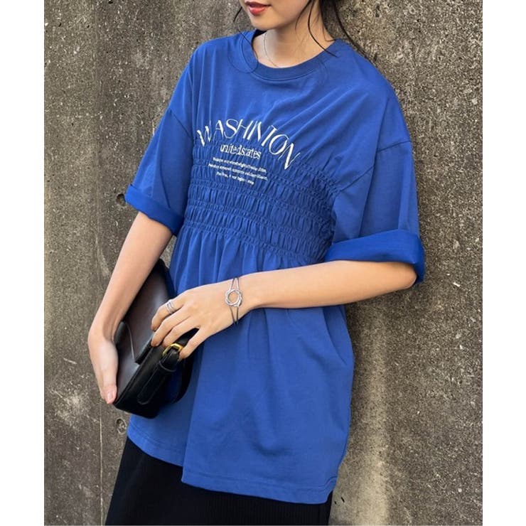 多機能シャーリングプリントTシャツ | RANAN | 詳細画像28 