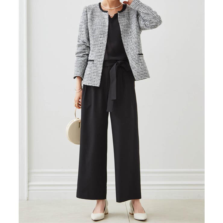 【4点セット】【選べるボトム】ツイードジャケットセットスーツ | RANAN | 詳細画像17 