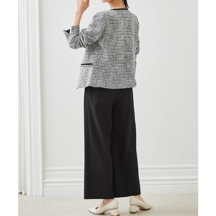 【4点セット】【選べるボトム】ツイードジャケットセットスーツ | RANAN | 詳細画像19 