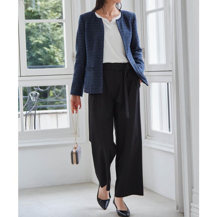 【4点セット】【選べるボトム】ツイードジャケットセットスーツ | RANAN | 詳細画像25 