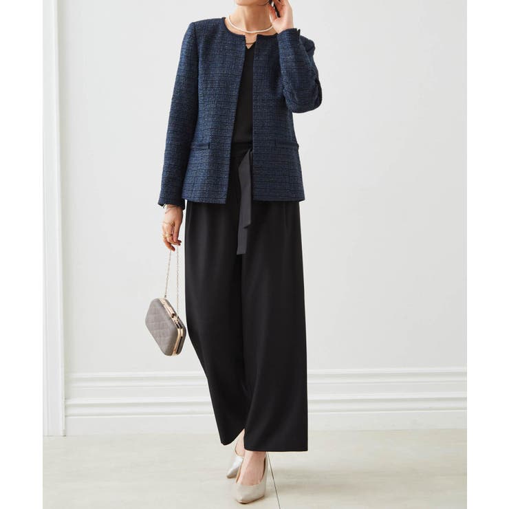 【4点セット】【選べるボトム】ツイードジャケットセットスーツ | RANAN | 詳細画像36 