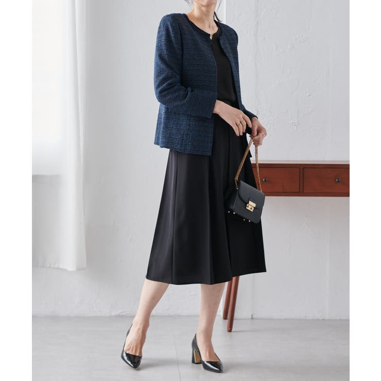 【4点セット】【選べるボトム】ツイードジャケットセットスーツ | RANAN | 詳細画像43 