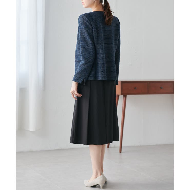 【4点セット】【選べるボトム】ツイードジャケットセットスーツ | RANAN | 詳細画像45 