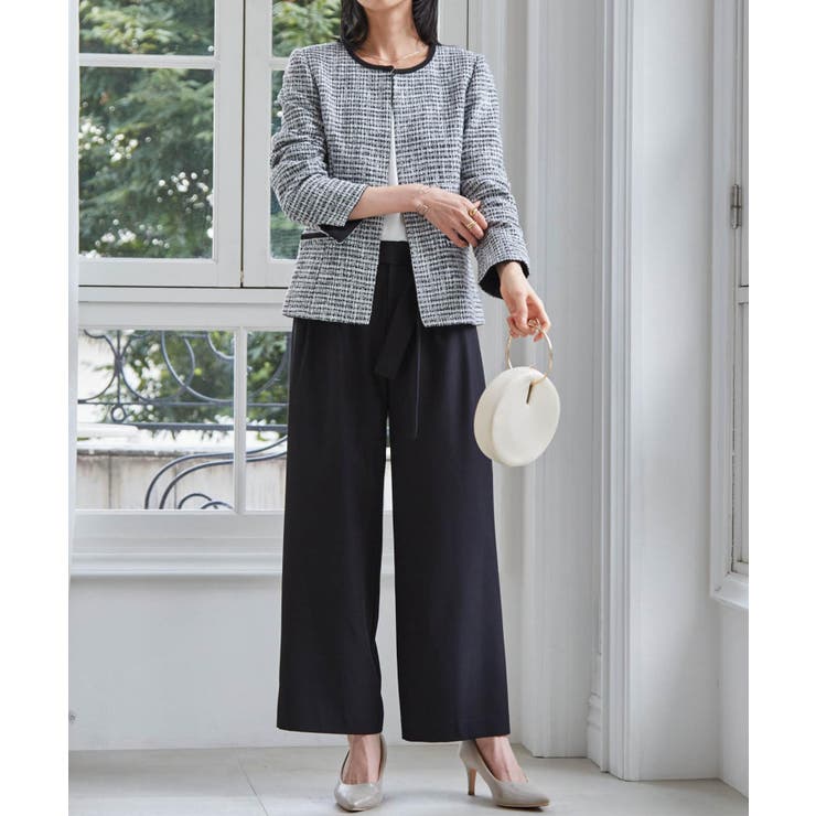 【4点セット】【選べるボトム】ツイードジャケットセットスーツ | RANAN | 詳細画像7 