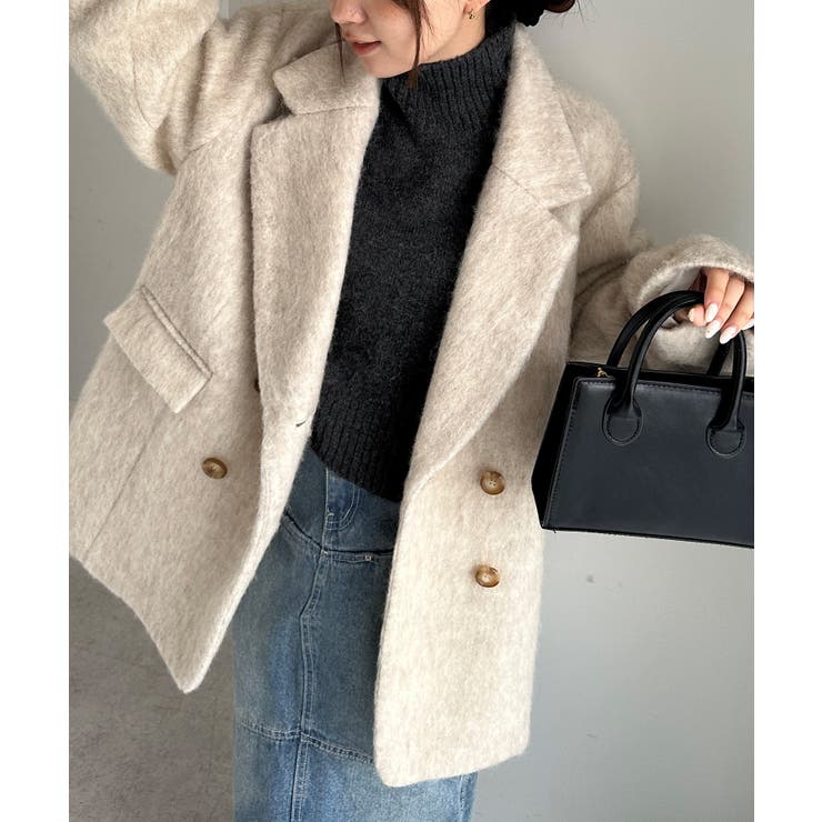 ダブルテーラードシャギージャケット | RANAN | 詳細画像19 