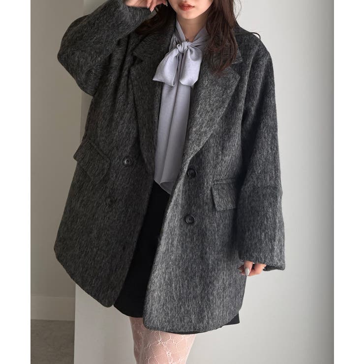 ダブルテーラードシャギージャケット | RANAN | 詳細画像24 