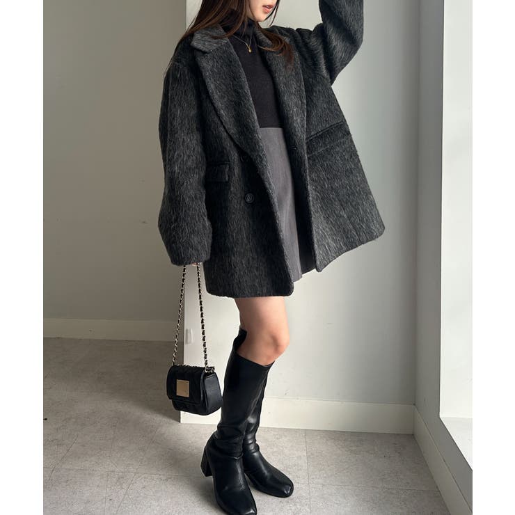 ダブルテーラードシャギージャケット | RANAN | 詳細画像28 