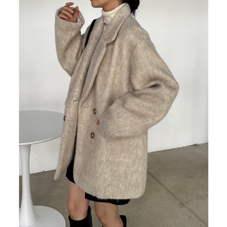 ダブルテーラードシャギージャケット | RANAN | 詳細画像3 