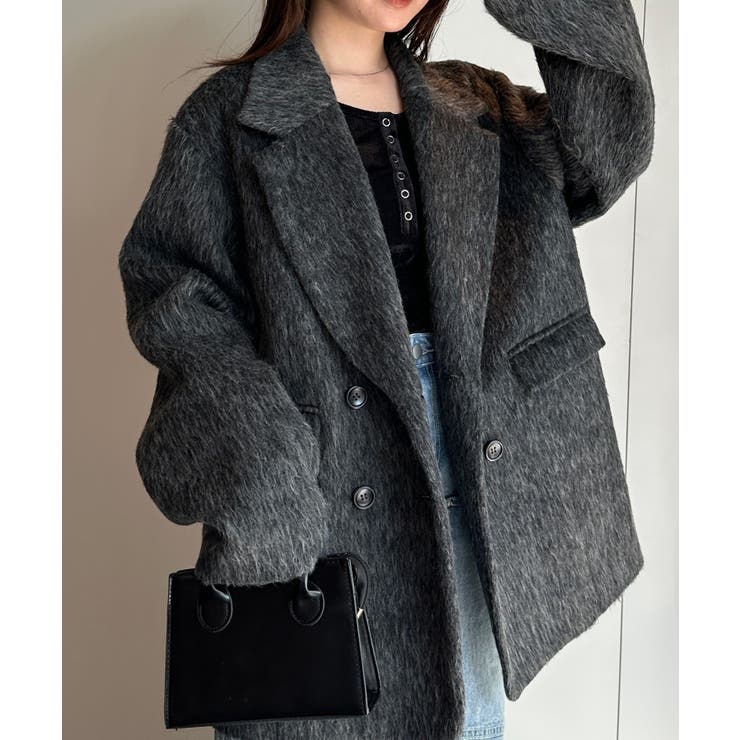 ダブルテーラードシャギージャケット | RANAN | 詳細画像30 