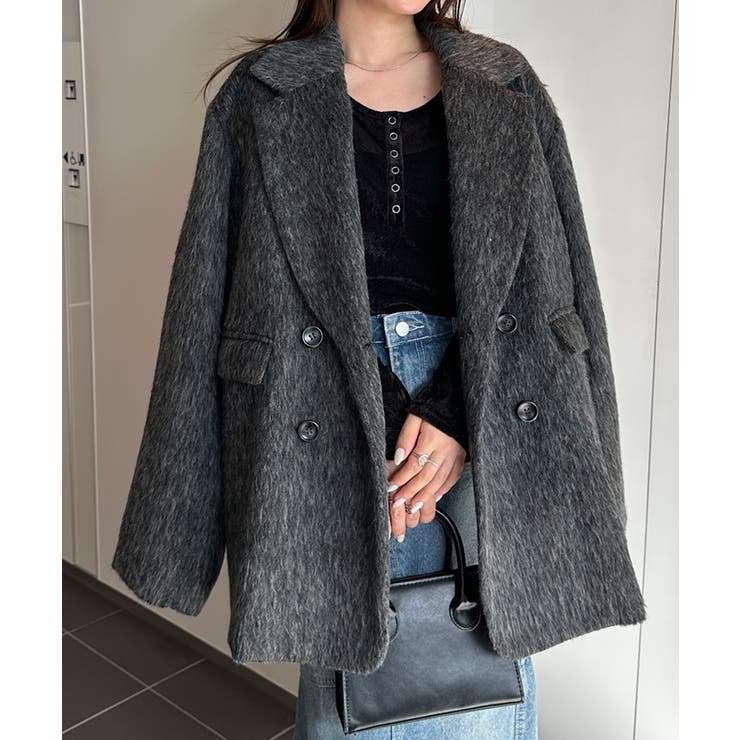 ダブルテーラードシャギージャケット | RANAN | 詳細画像31 